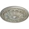 Ekena Millwork Flagstone Ceiling Medallion (Fits Canopies up to 3 7/8"), 30"OD x 3 7/8"ID x 3 1/4"P, Flash Gold CM30FLFLS - alternate 4
